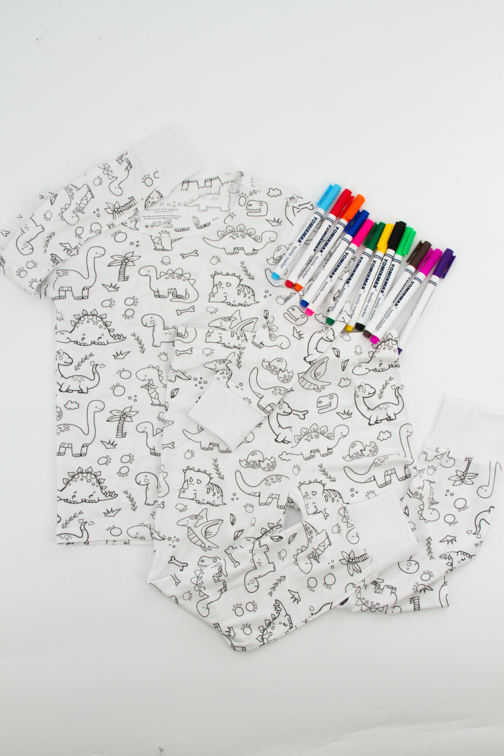 DIY DINOSAUR PYJAMA SET