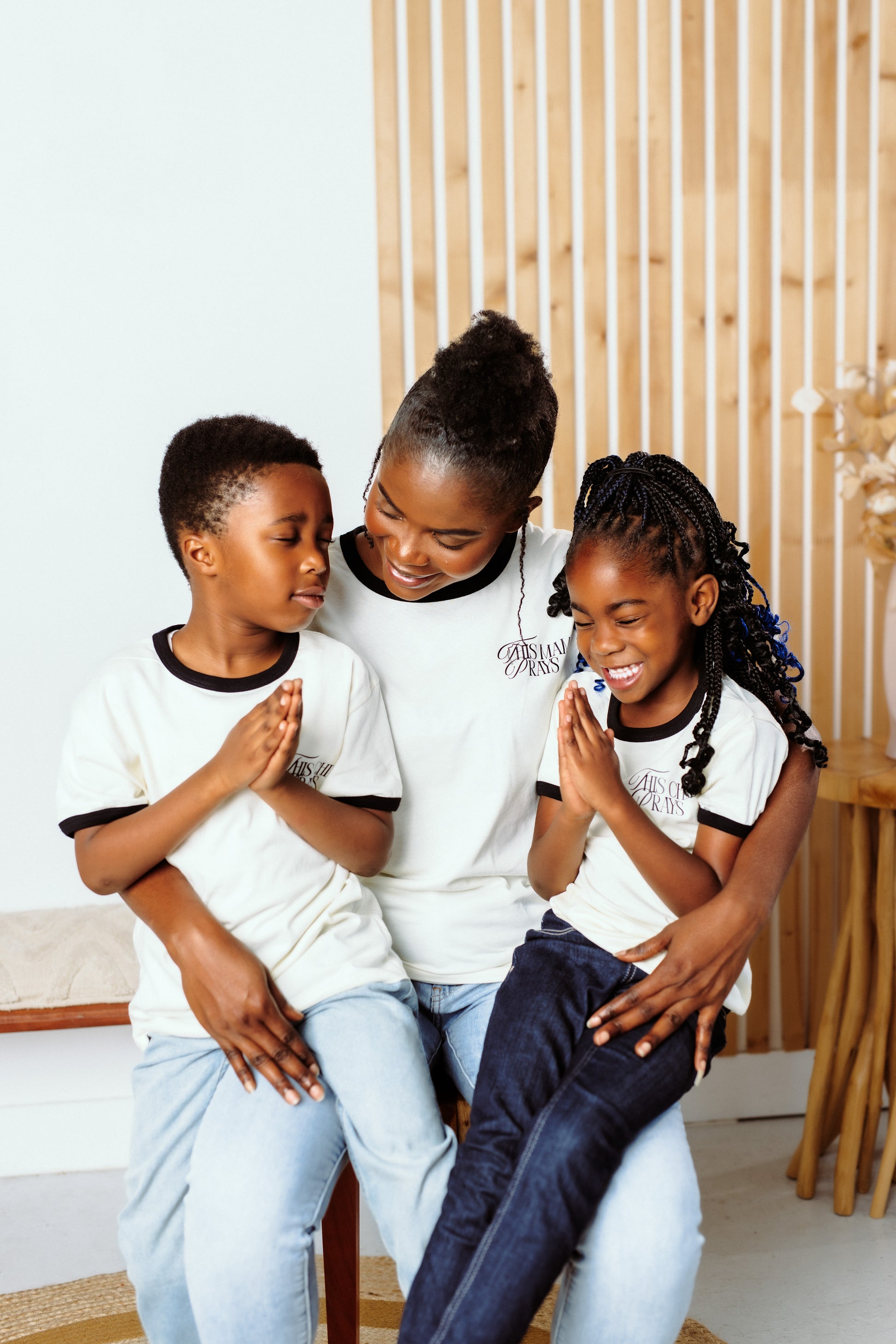 This Child Prays | Christian Mommy & Me Matching T-shirt