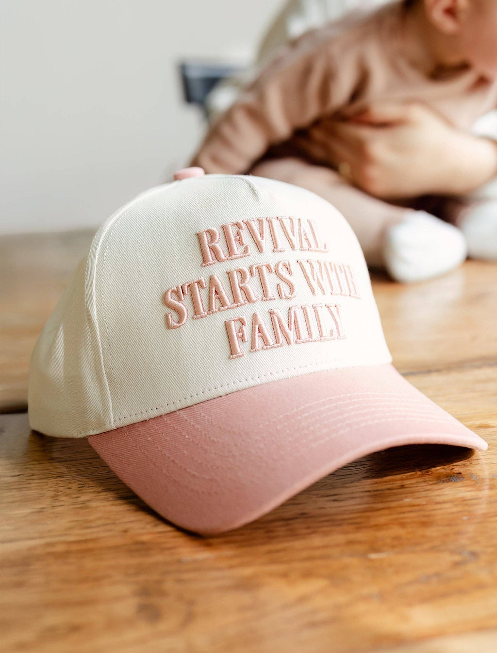 Revival Starts with Family Embroidered Hat