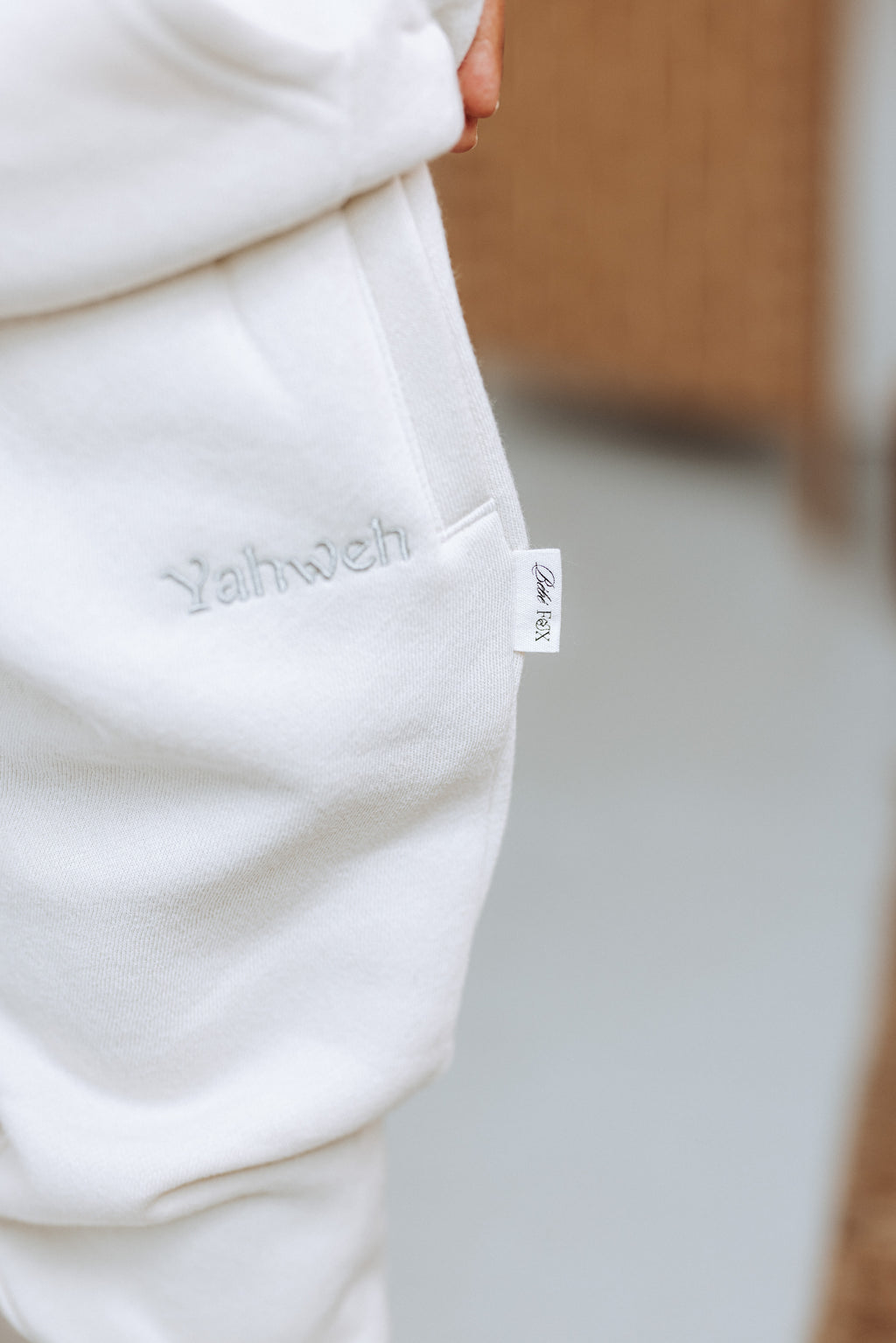 Yahweh - Kids Cream Hoodie Set