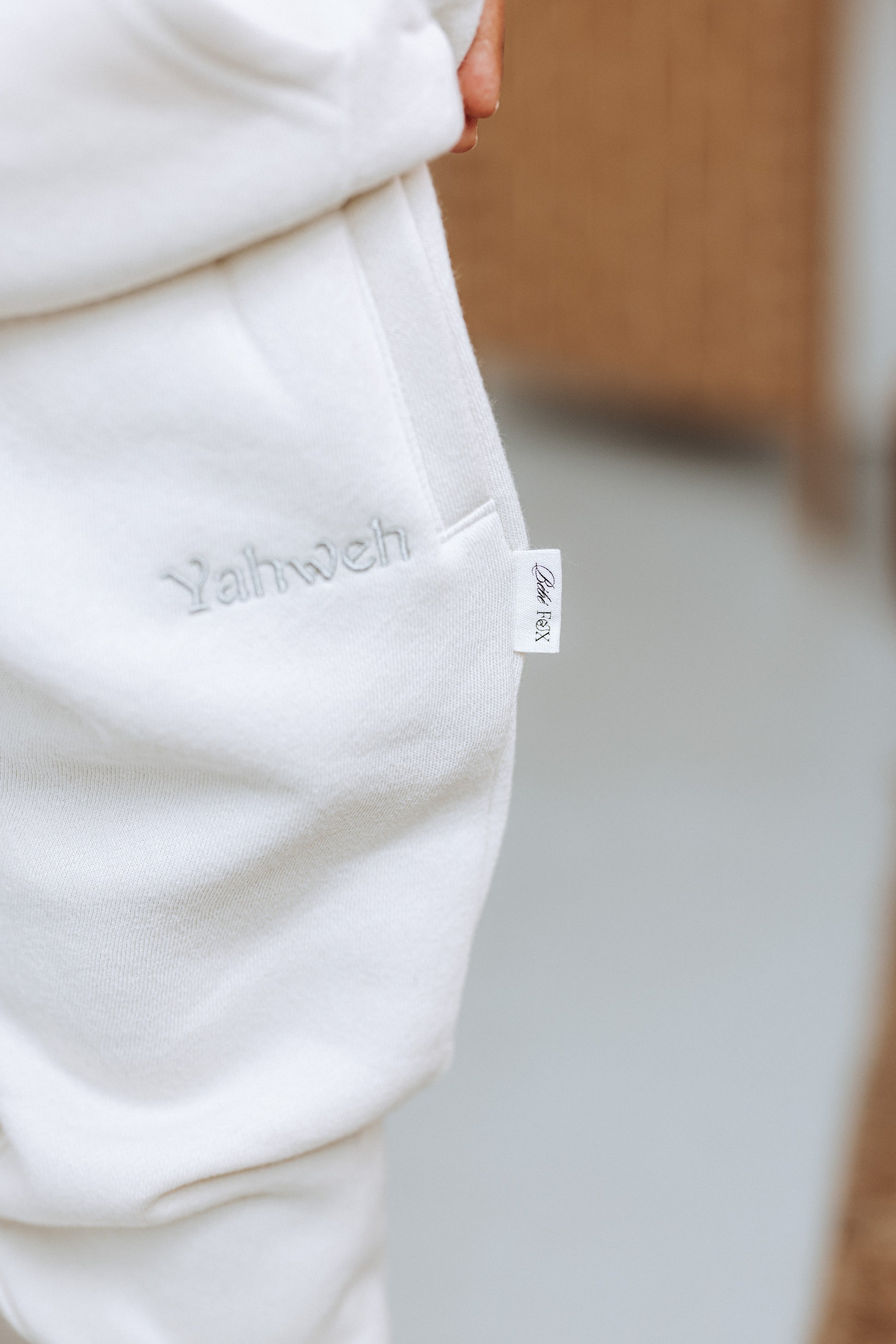 Yahweh - Kids Cream Hoodie Set