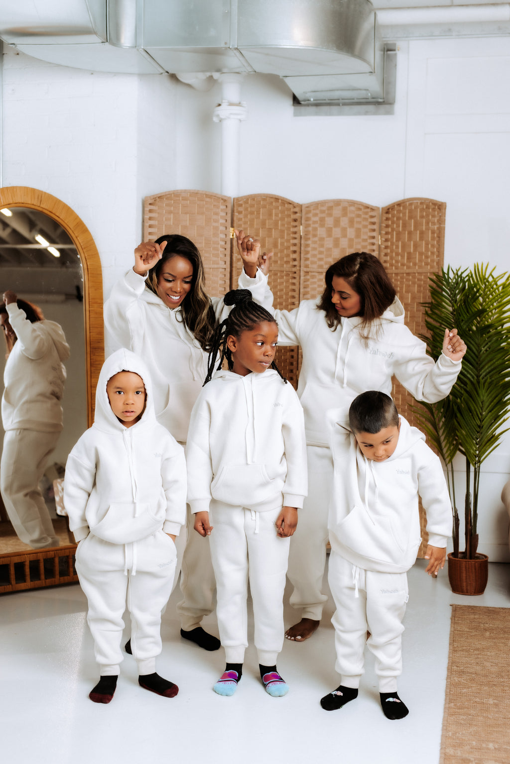 Yahweh - Adult Cream Hoodie Set