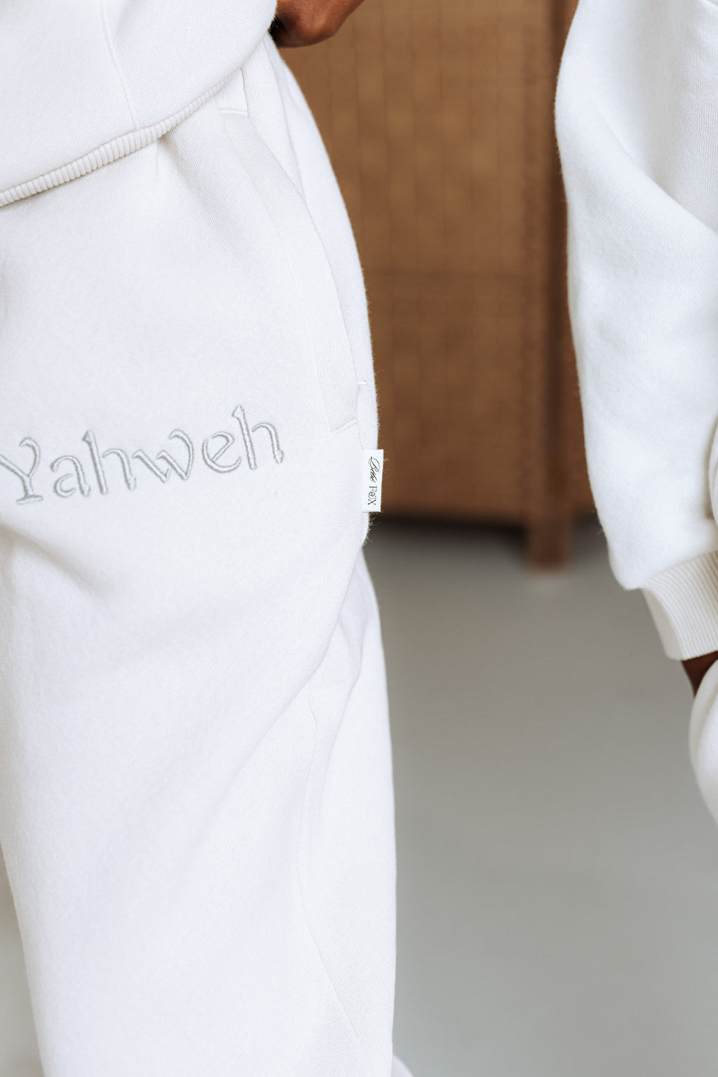 Yahweh - Adult Cream Hoodie Set