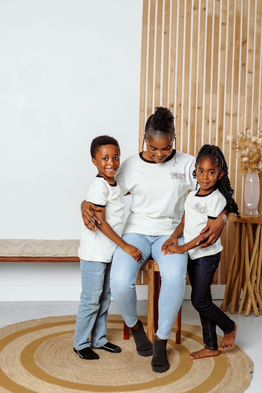 This Child Prays | Christian Mommy & Me Matching T-shirt