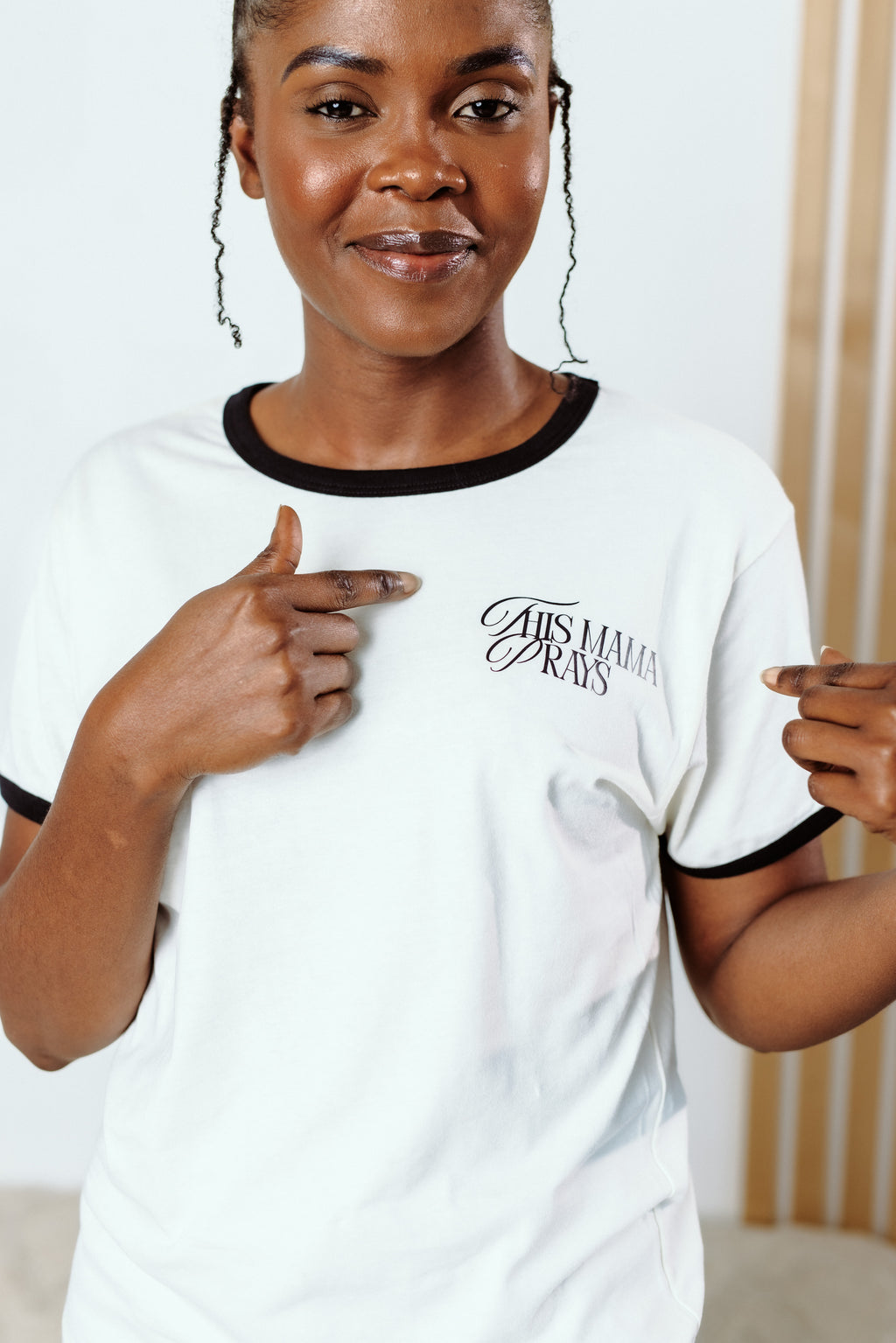 This Mama Prays | Christian Mommy & Me Matching T- Shirt